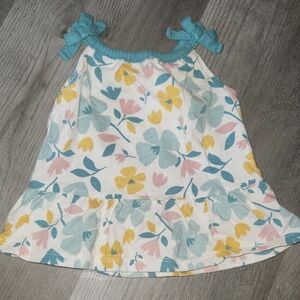 Carter's Teal Bow Baby Dress